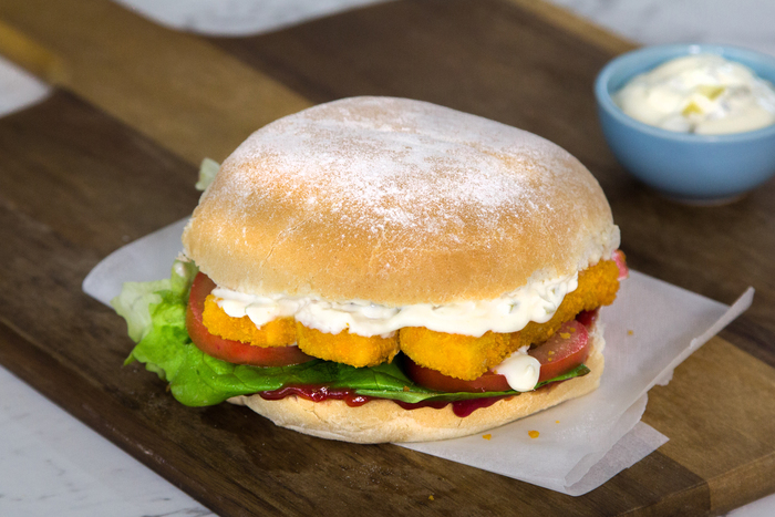 Traditional Fish Finger Sandwich