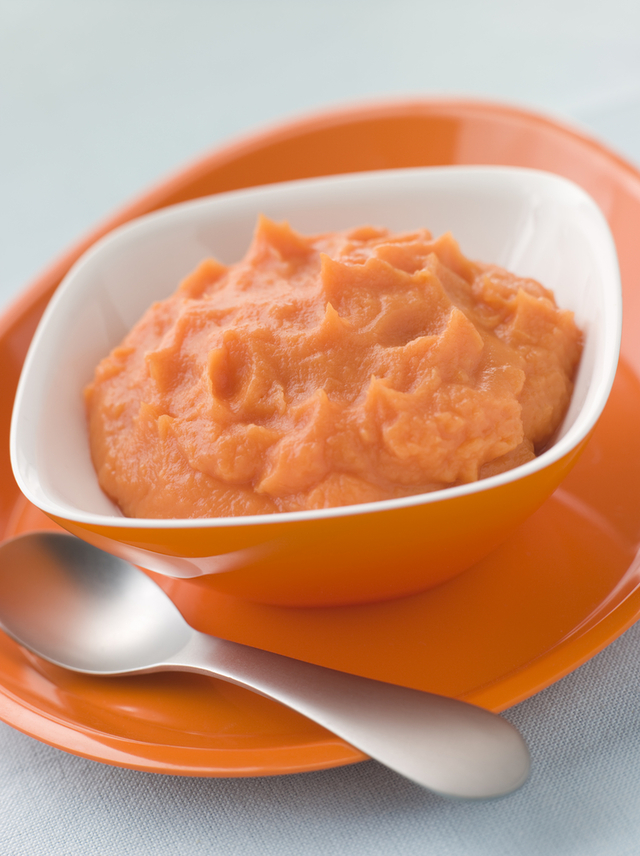 Pumpkin, sweet potato &amp; apple puree