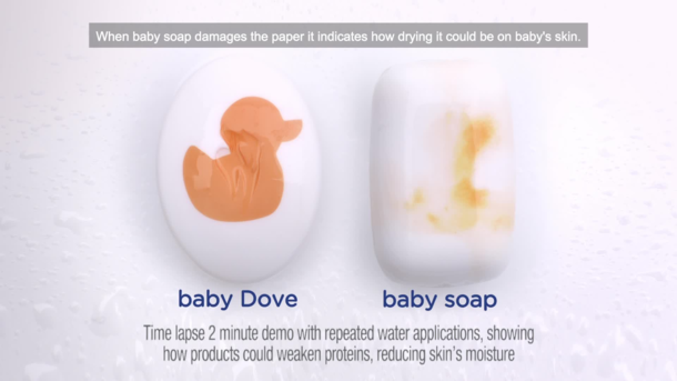 Baby Dove - Soap Test