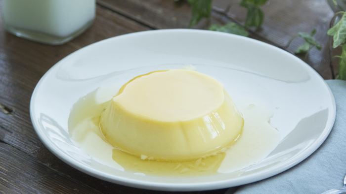 Classic crème caramel