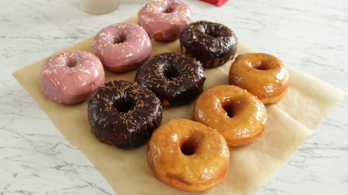 Donuts 3 ways