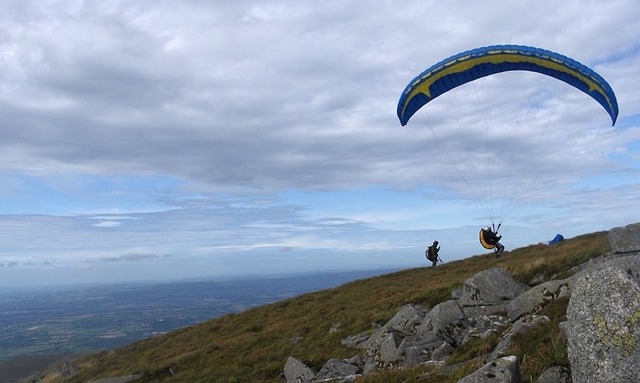 Hang Gliding & Paragliding at Mount Leinster