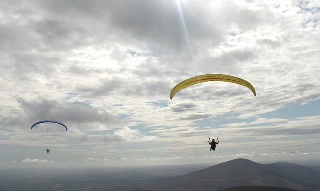 Hang Gliding & Paragliding at Mount Leinster