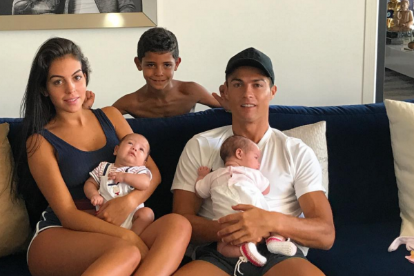 Congrats! Cristiano Ronaldo reveals the gender and name of his...