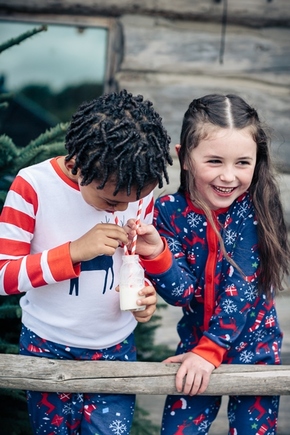 Rudy Reindeer Pyjamas and Jack Onesie  