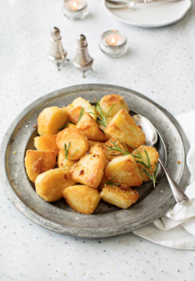 Crunchy roast potatoes