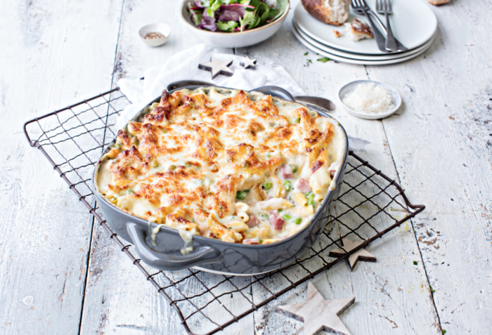 Christmas pasta bake