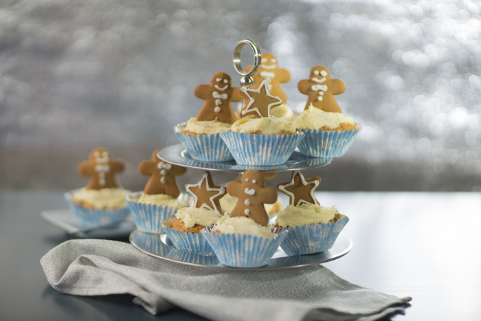 Gingerbread cupcakes