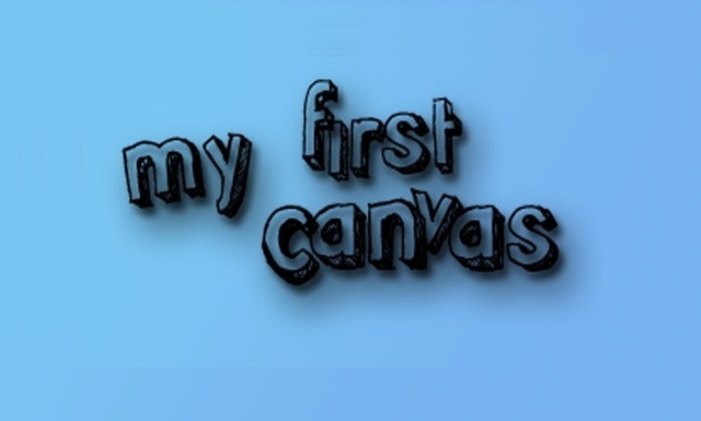 My First Canvas