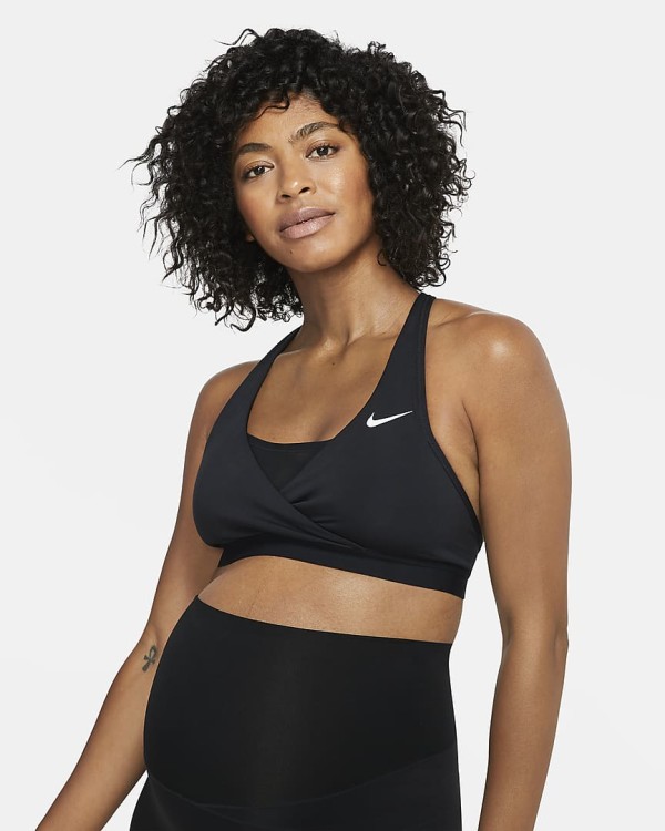 Nike showcase their very first maternity line on new pregnant...