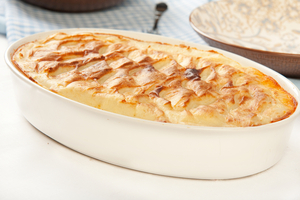 Spiced vegetable pot pie with chestnuts