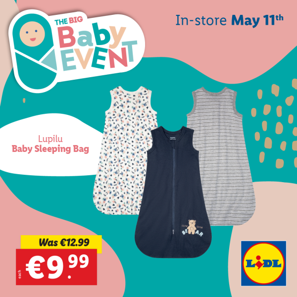 Lidl sleeping bag baby new arrivals