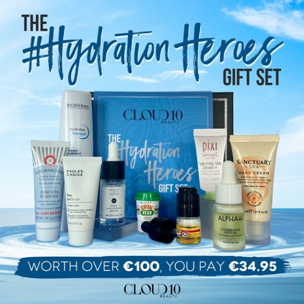 The new Cloud 10 Beauty #HydrationHeroes Gift Set is amazing