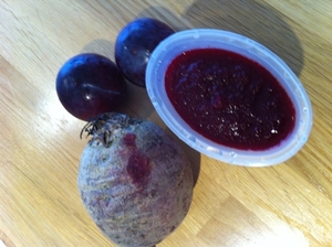 Beetroot & plum