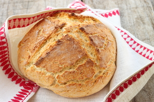 White soda bread