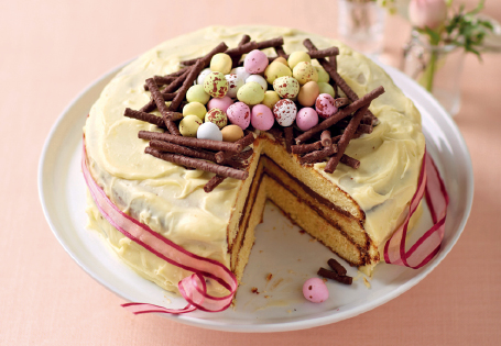 White Chocolate Easter Cake