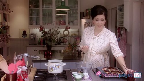 Choco-Mallow Tea Cakes
