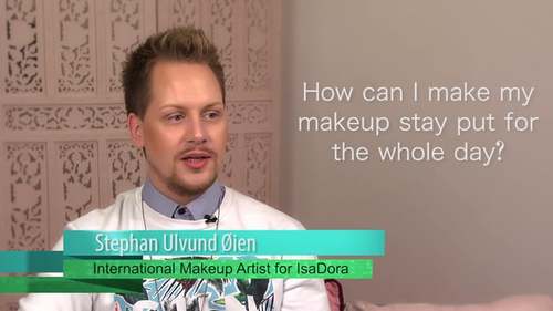 Keeping my make up in place all day long