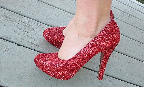 Diy ombre clearance glitter heels