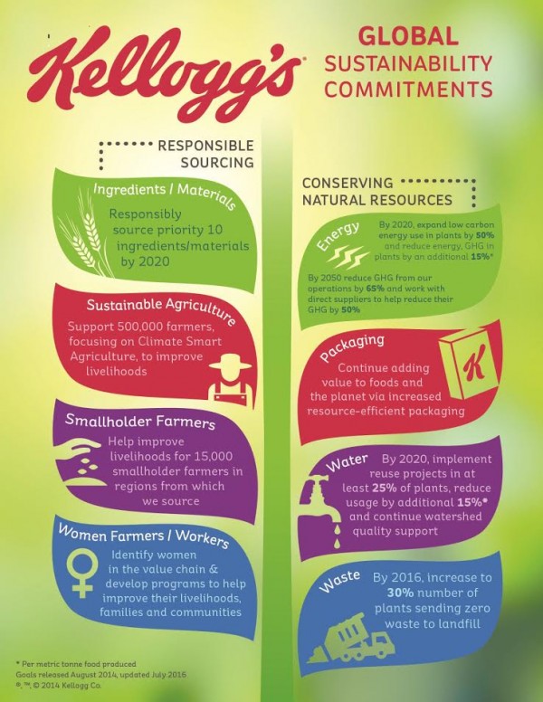 Kellogg’s cares about sustainability and here’s what...