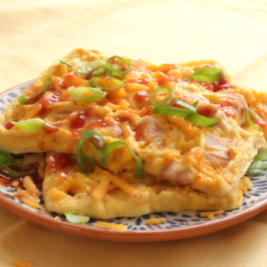 Ham & cheese womelette