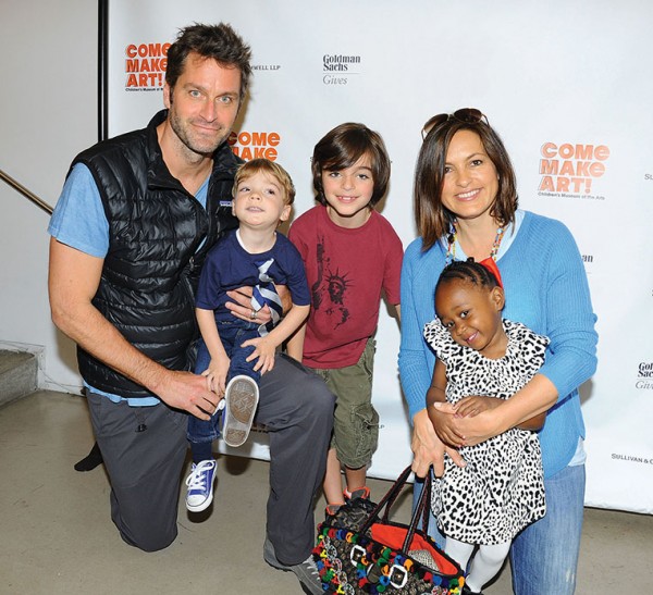 'I'll be quiet': Mariska Hargitay's son makes sweet appeal to...