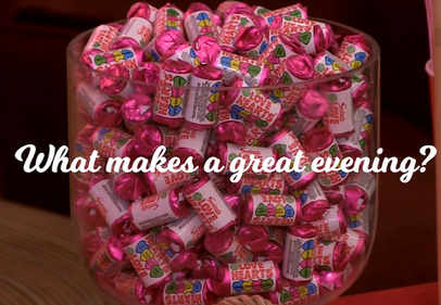 Exclusive movie night with thanks to Swizzels
