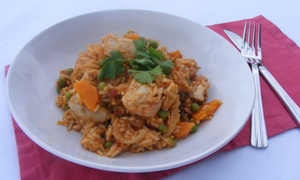 Arroz con pollo (Mexican chicken with rice)